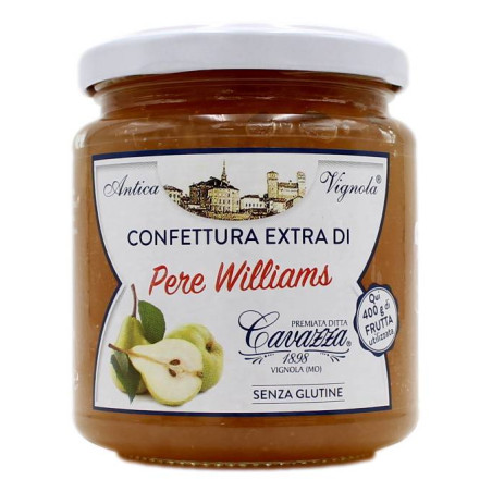CAVAZZA 1898 CONFETTURA EXTRA DI PERE WILLIAMS 370 GR