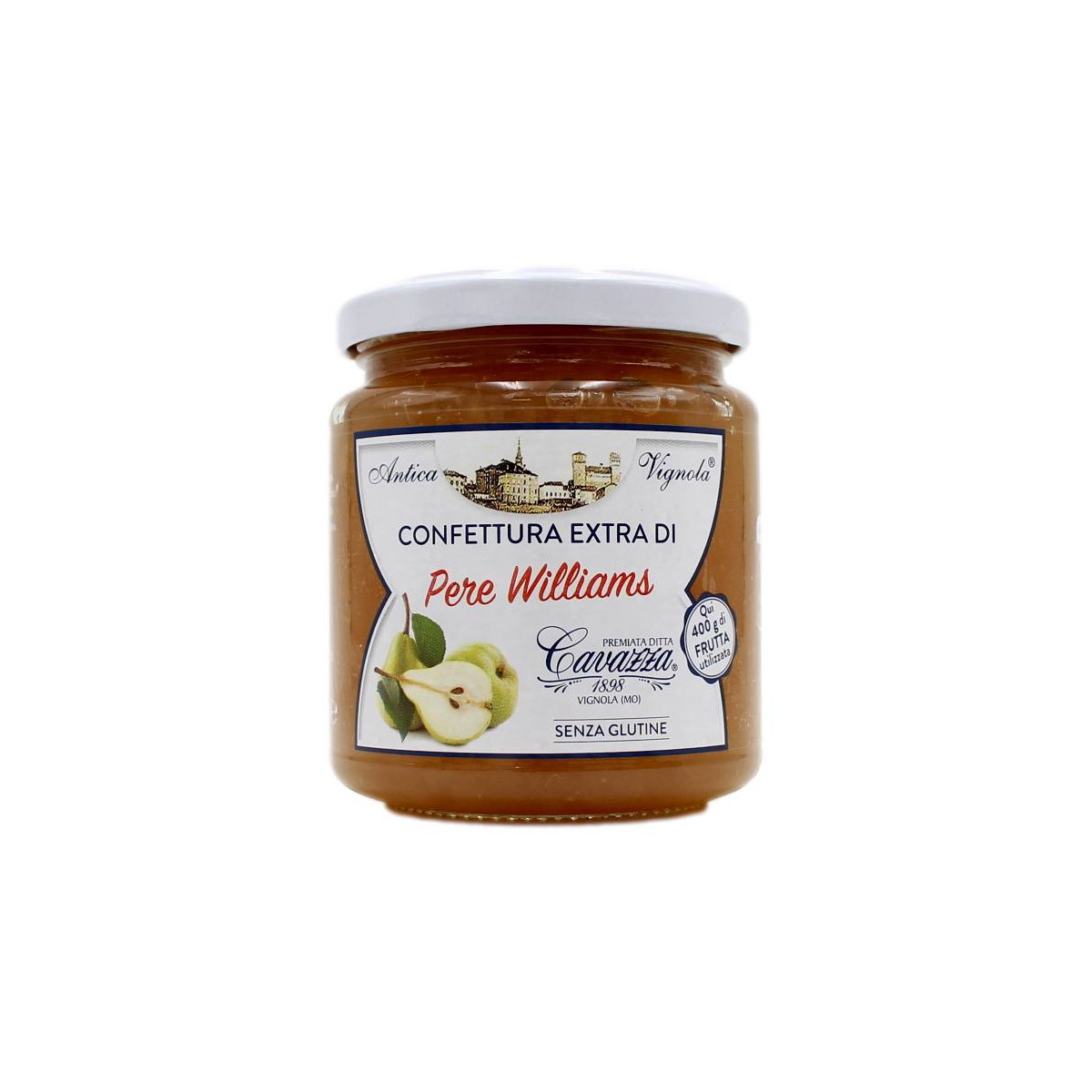 CAVAZZA 1898 CONFETTURA EXTRA DI PERE WILLIAMS 370 GR