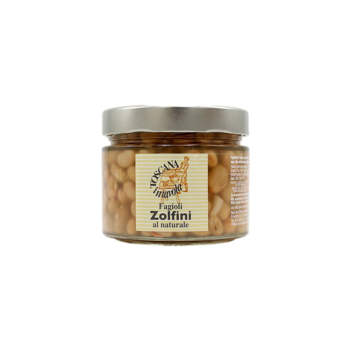 TOSCANA IN TAVOLA FAGIOLI ZOLFINI AL NATURALE 290 GR