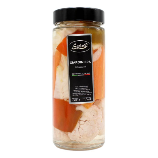 SPINELLI GIARDINIERA 100% VEGETALE 580 GR