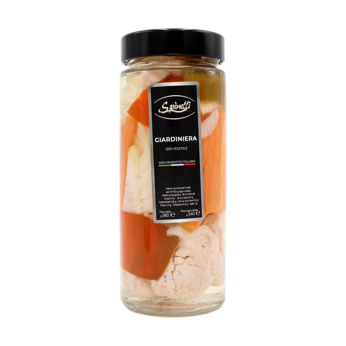 SPINELLI GIARDINIERA 100% VEGETALE 580 GR