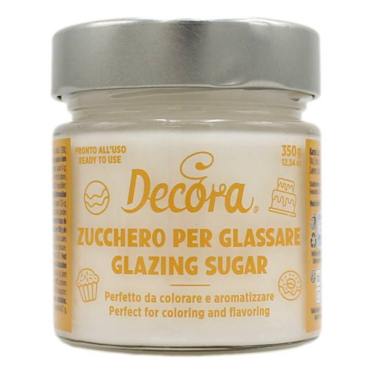 DECORA ZUCCHERO PER GLASSARE PRONTO ALL'USO 350 GR