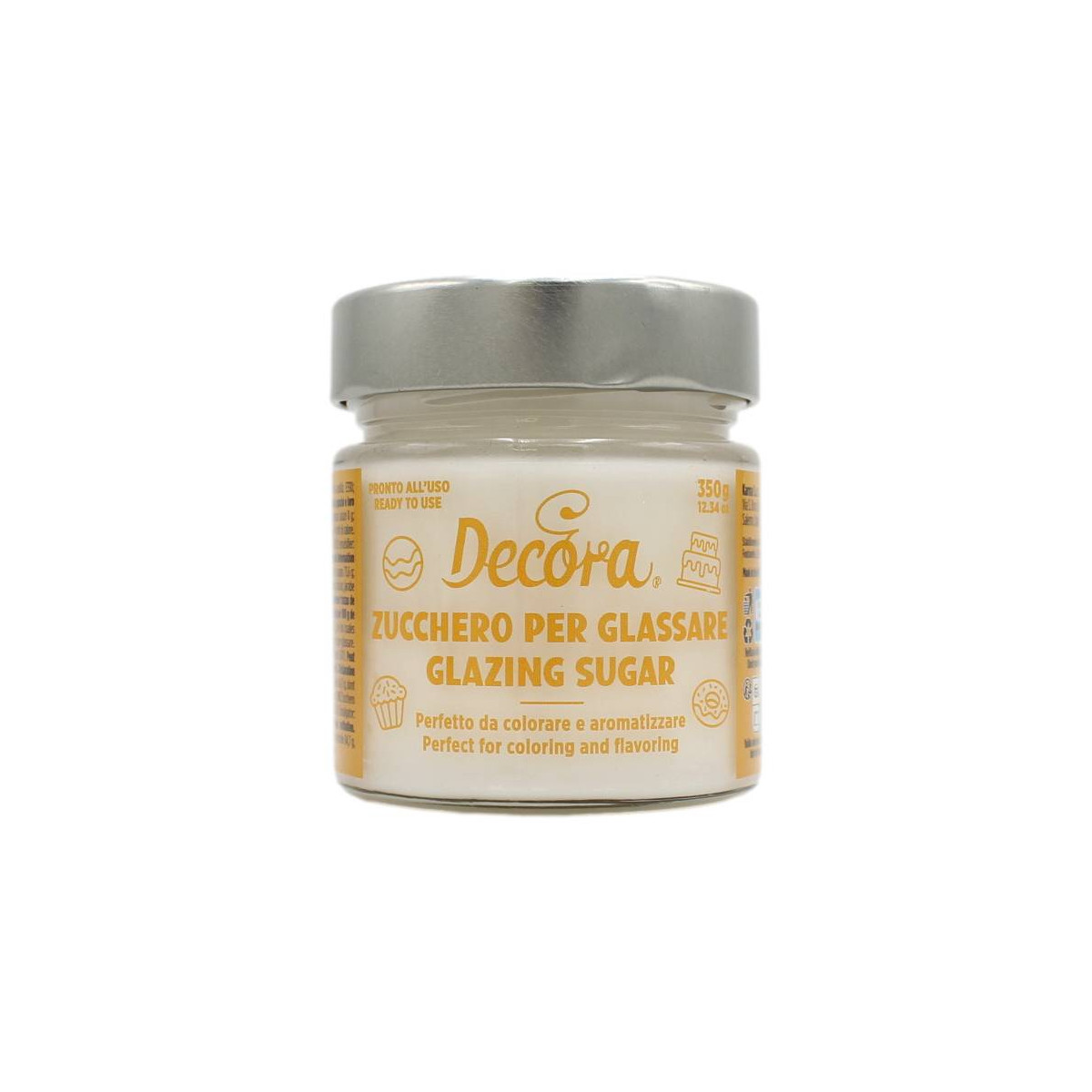 DECORA ZUCCHERO PER GLASSARE PRONTO ALL'USO 350 GR