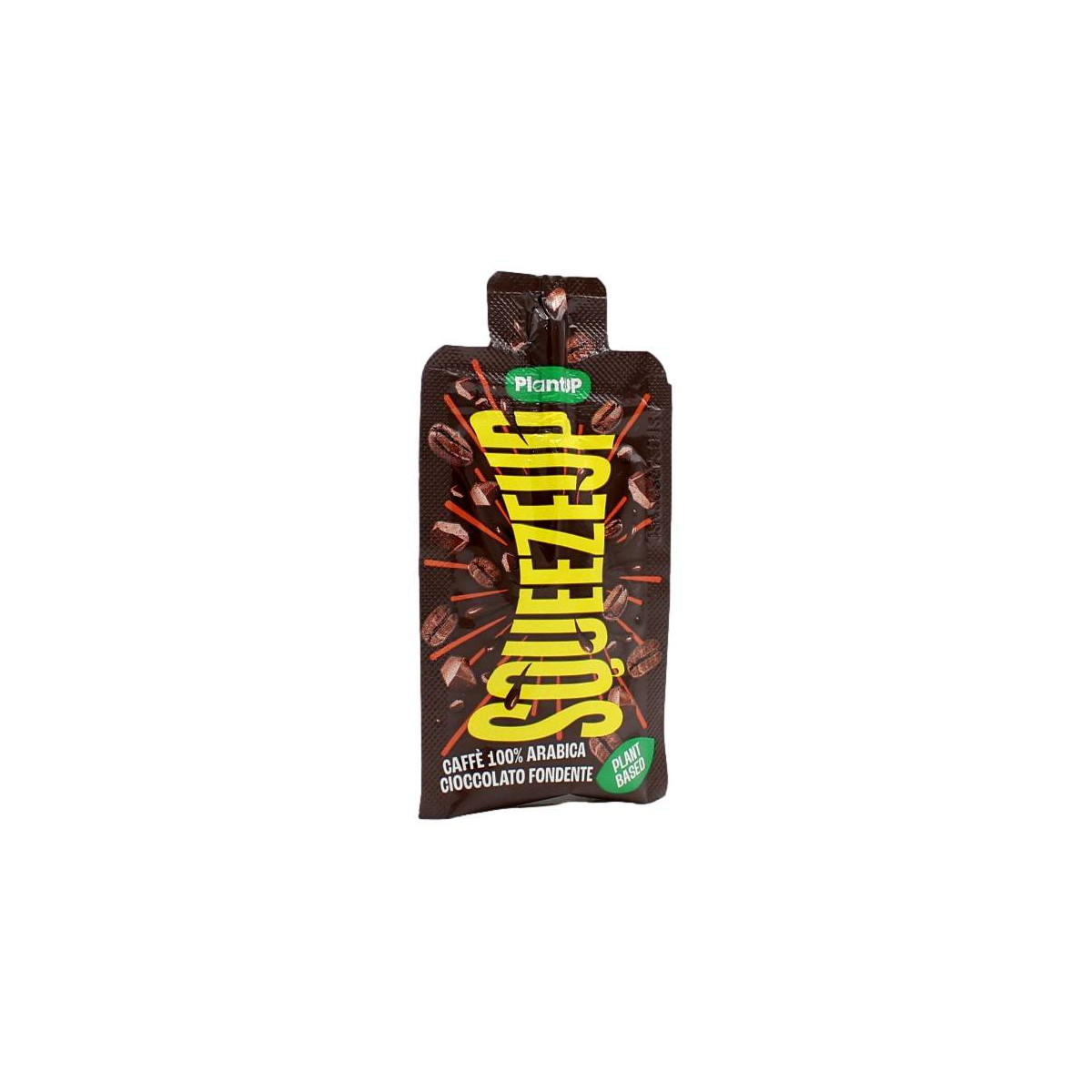 PLANTUP SQUEEZEUP CAFFE' 100% ARABICA E CIOCCOLATO FONDENTE 18 GR