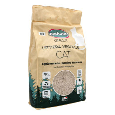 INODORINA GREEN LETTIERA VEGETALE AGGLOMERANTE 4.5 KG 10 LT