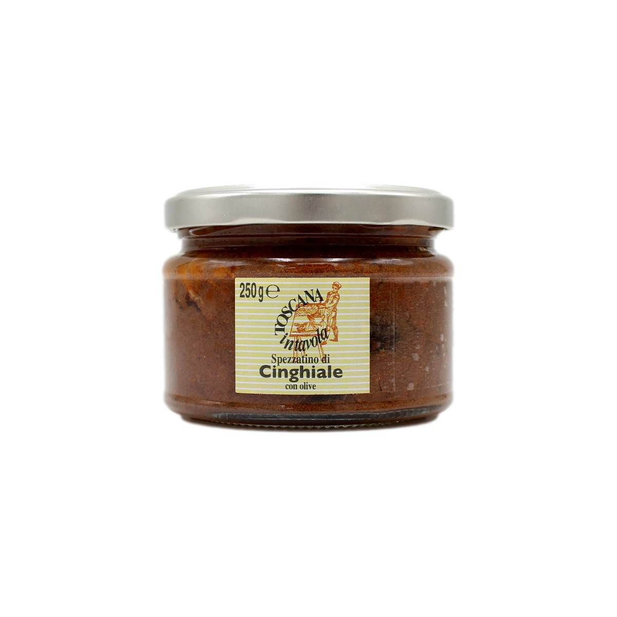 TOSCANA IN TAVOLA SPEZZATINO DI CINGHIALE CON OLIVE 250 GR
