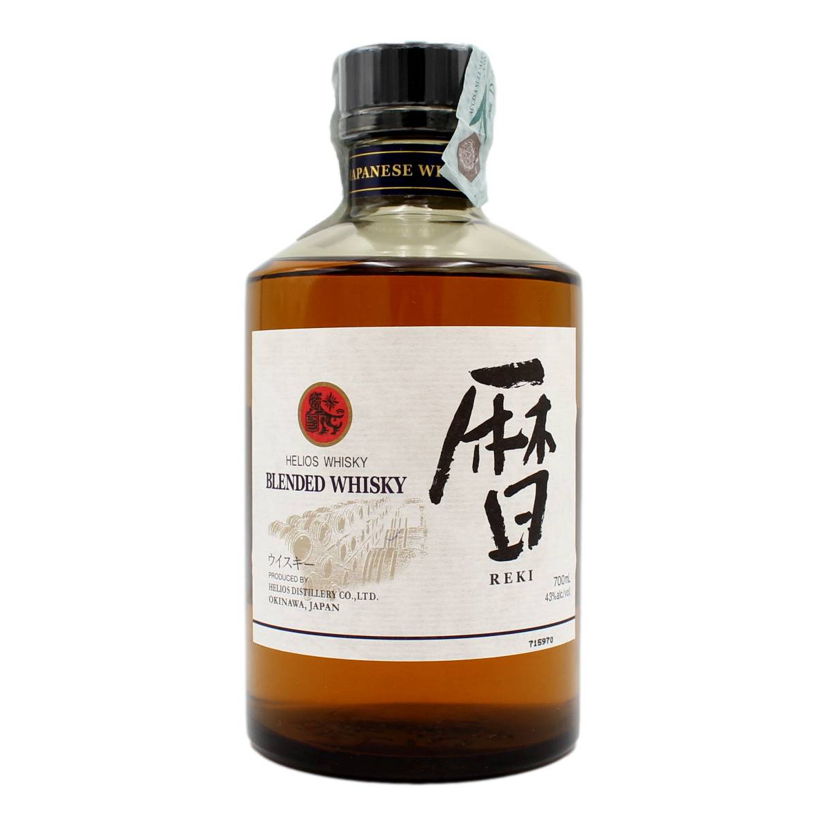 HELIOS DISTILLERY REKI BLENDED WHISKY 43% VOL. 700 ML