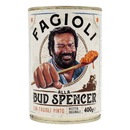 BUD POWER FAGIOLI ALLA BUD SPENCER CON FAGIOLI PINTO RICETTA ORIGINALE 400 GR