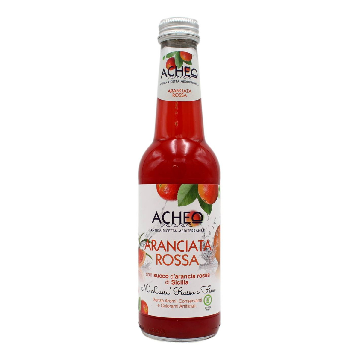ACHEO BEVANDA GASSATA CON SUCCO D'ARANCIA ROSSA DI SICILIA 275 ML