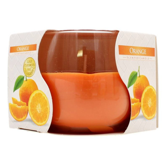 AURA CANDLES CANDELA PROFUMATA ARANCIA 24 ORE 130 GR