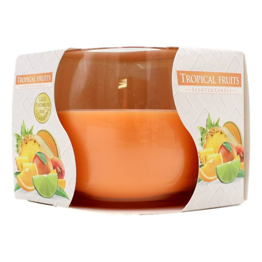 AURA CANDLES CANDELA PROFUMATA FRUTTA TROPICALE 24 ORE 130 GR