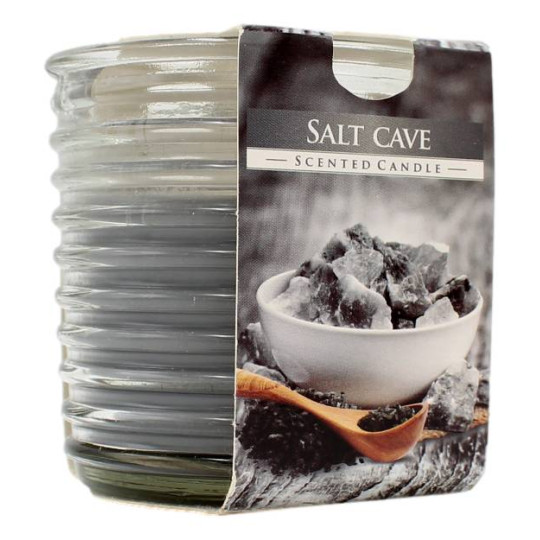 AURA CANDLES CANDELA PROFUMATA GROTTA DI SALE 28 ORE 130 GR