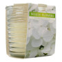 AURA CANDLES CANDELA PROFUMATA FIORI BIANCHI 28 ORE 130 GR
