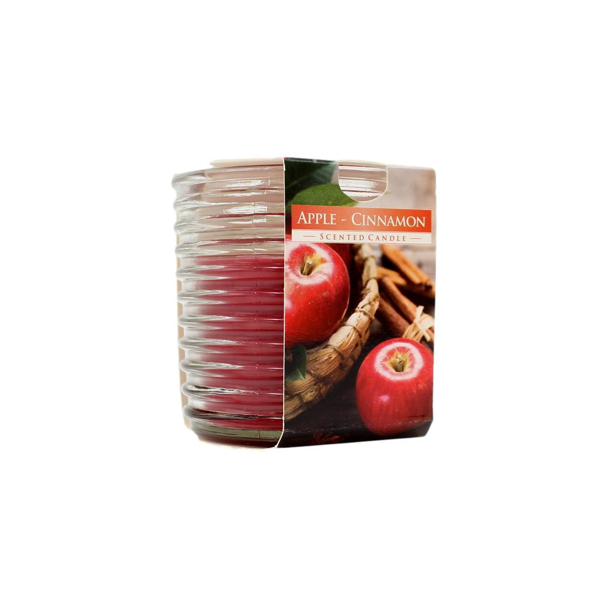 AURA CANDLES CANDELA PROFUMATA MELA E CANNELLA 28 ORE 130 GR