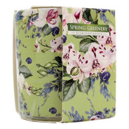 AURA CANDLES CANDELA PROFUMATA SPRING GREENERY 22 ORE 100 GR