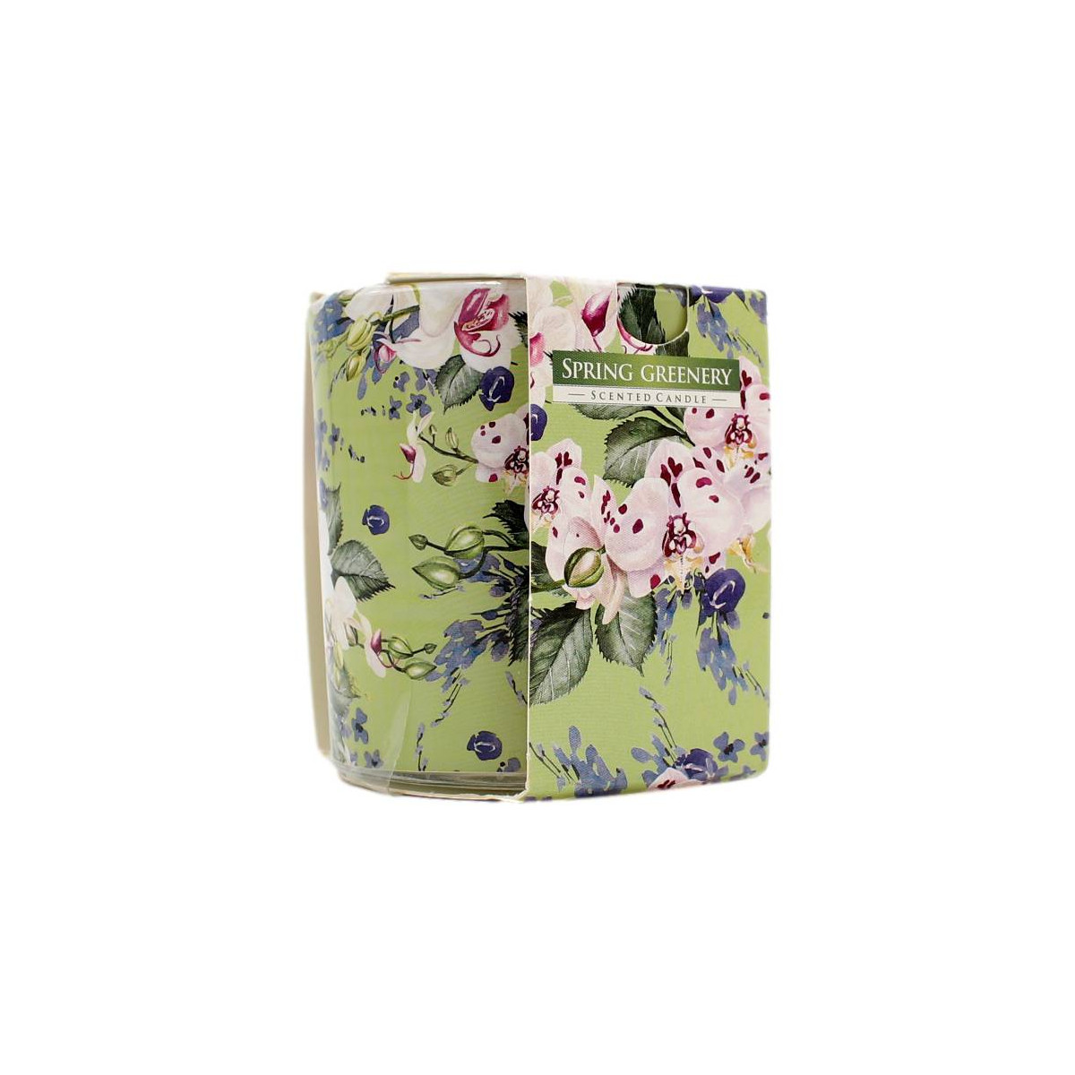 AURA CANDLES CANDELA PROFUMATA SPRING GREENERY 22 ORE 100 GR