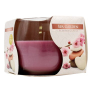 AURA CANDLES CANDELA PROFUMATA GIARDINO SPA 24 ORE 130 GR