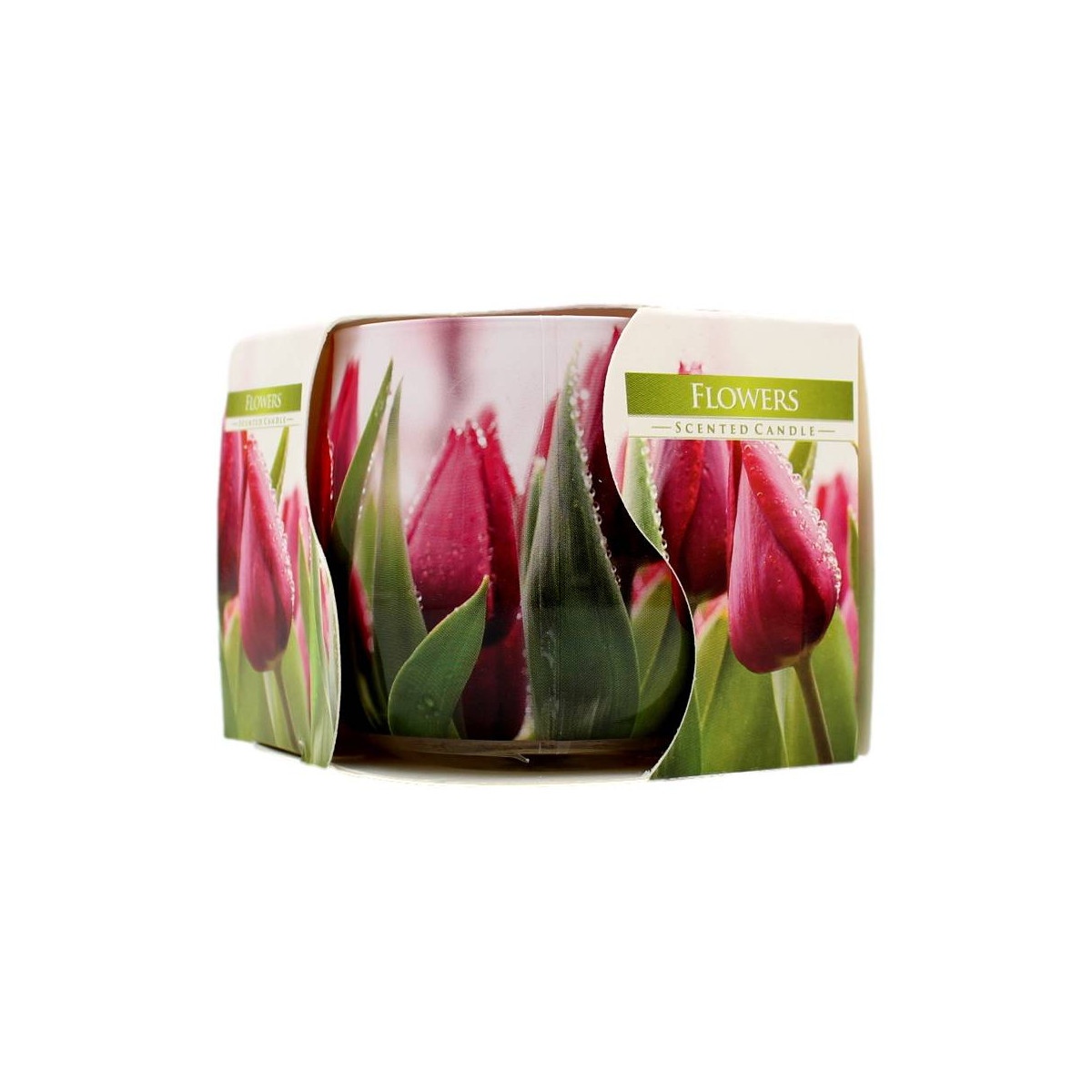 AURA CANDLES CANDELA PROFUMATA FIORI 20 ORE 100 GR