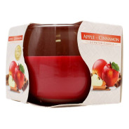 AURA CANDLES CANDELA PROFUMATA MELA E CANNELLA 24 ORE 130 GR