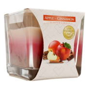 AURA CANDLES CANDELA PROFUMATA MELA E CANNELLA 32 ORE 170 GR