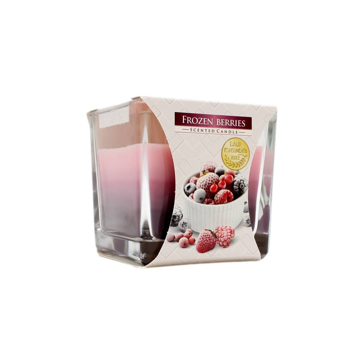 AURA CANDLES CANDELA PROFUMATA BACCHE CONGELATE 32 ORE 170 GR