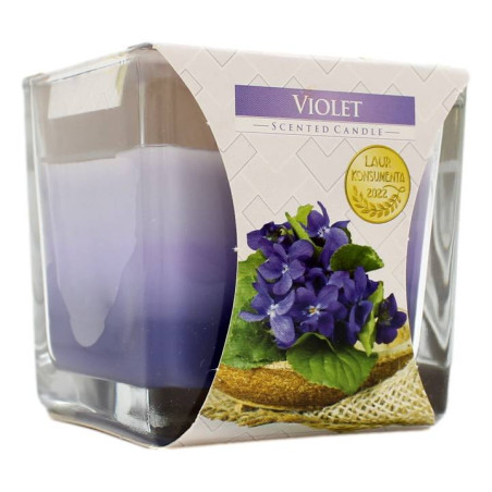 AURA CANDLES CANDELA PROFUMATA VIOLA 32 ORE 170 GR
