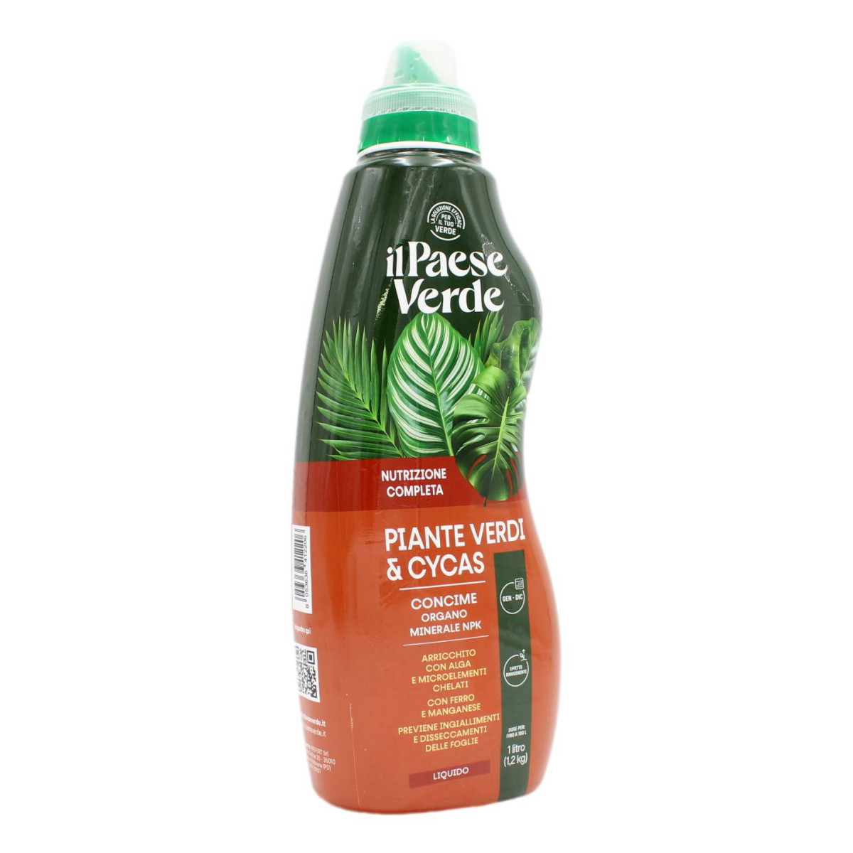 IL PAESE VERDE CONCIME LIQUIDO PER PIANTE VERDI & CYCAS 1 LT