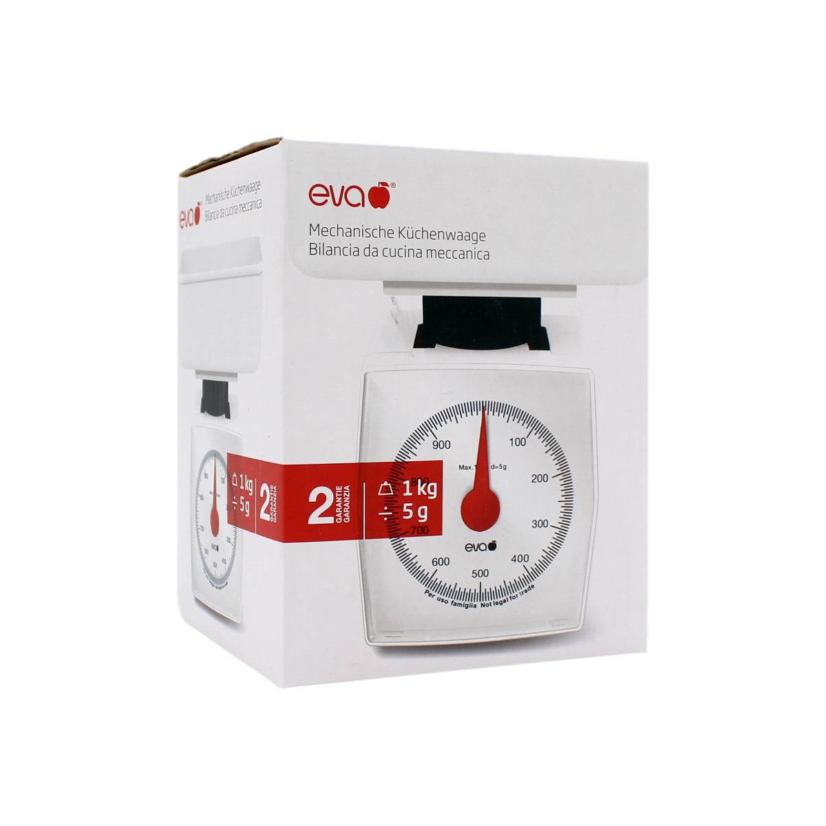 EVA BILANCIA DA CUCINA MECCANICA PORTATA 1 KG 1 PZ