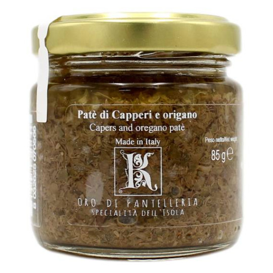 KAZZEN PATE' DI CAPPERI E ORIGANO 85 GR