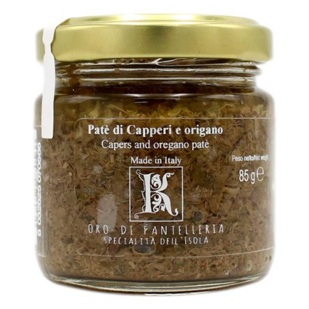 KAZZEN PATE' DI CAPPERI E ORIGANO 85 GR