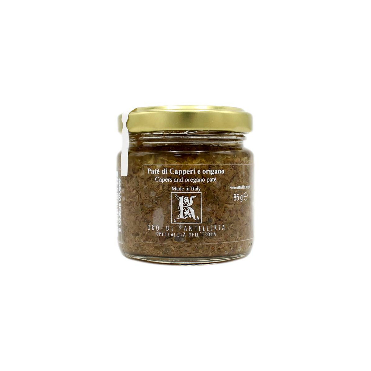 KAZZEN PATE' DI CAPPERI E ORIGANO 85 GR