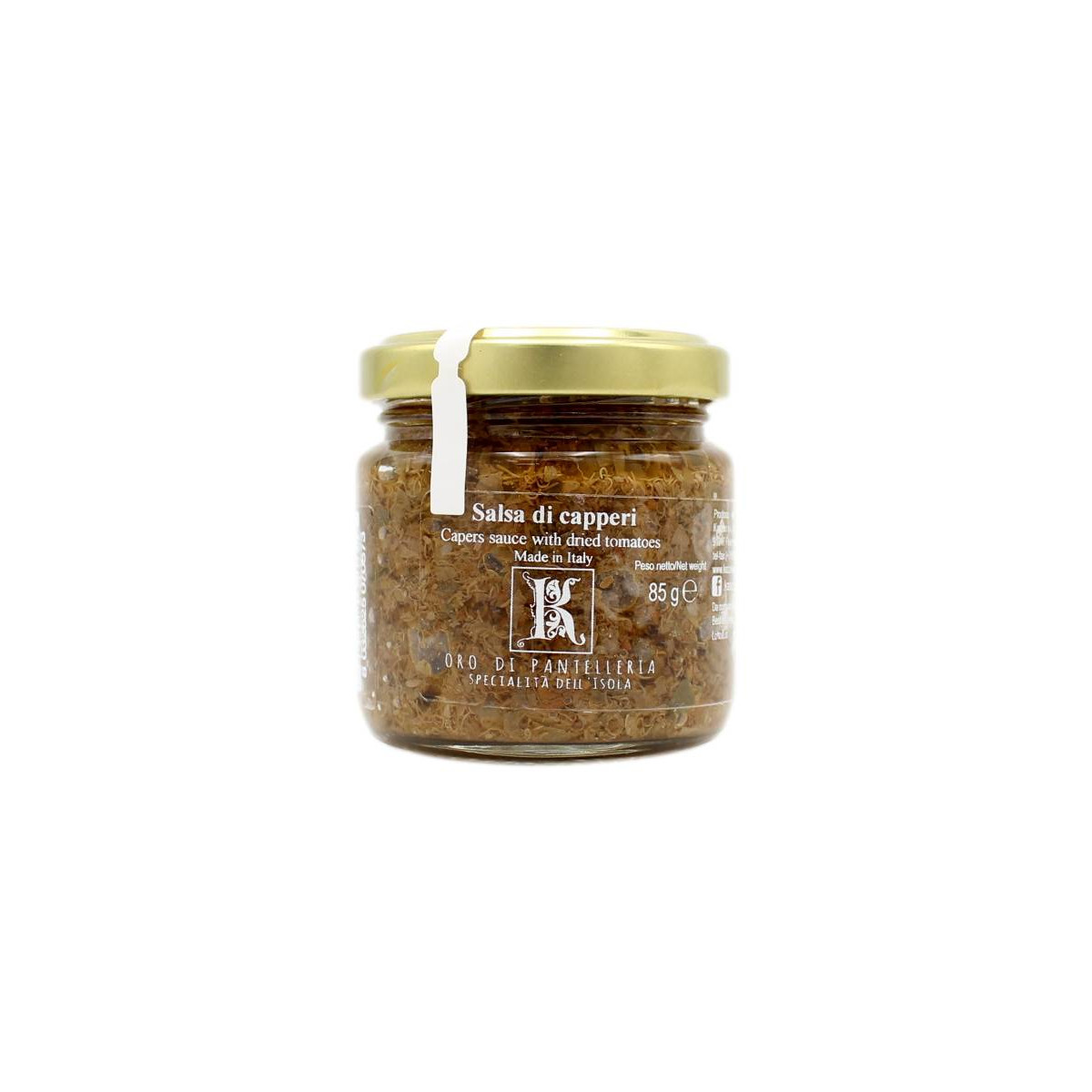 KAZZEN SALSA DI CAPPERI 85 GR