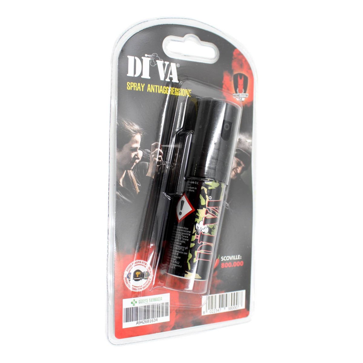 DIVA SPRAY ANTIAGGRESSIONE ALL'O.C. VERSIONE CAMO 15 ML