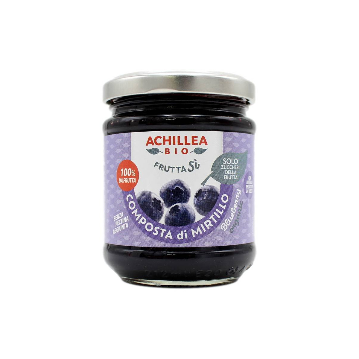 ACHILLEA BIO FRUTTA SI' COMPOSTA DI MIRTILLO 220 GR
