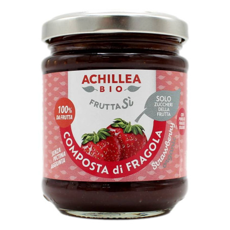 ACHILLEA BIO FRUTTA SI' COMPOSTA DI FRAGOLA 220 GR