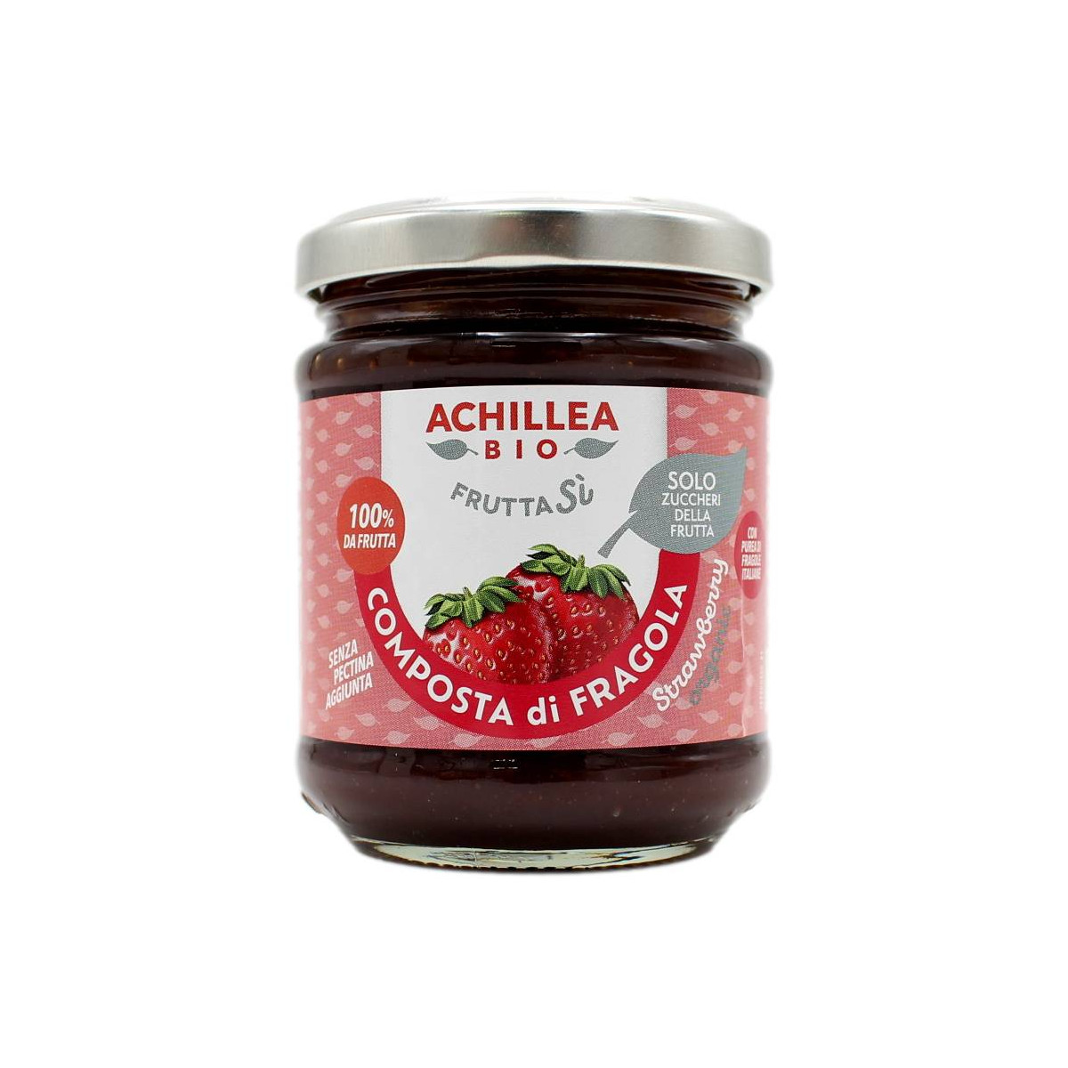 ACHILLEA BIO FRUTTA SI' COMPOSTA DI FRAGOLA 220 GR