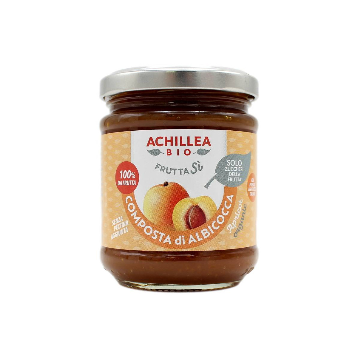ACHILLEA BIO FRUTTA SI' COMPOSTA DI ALBICOCCA 220 GR