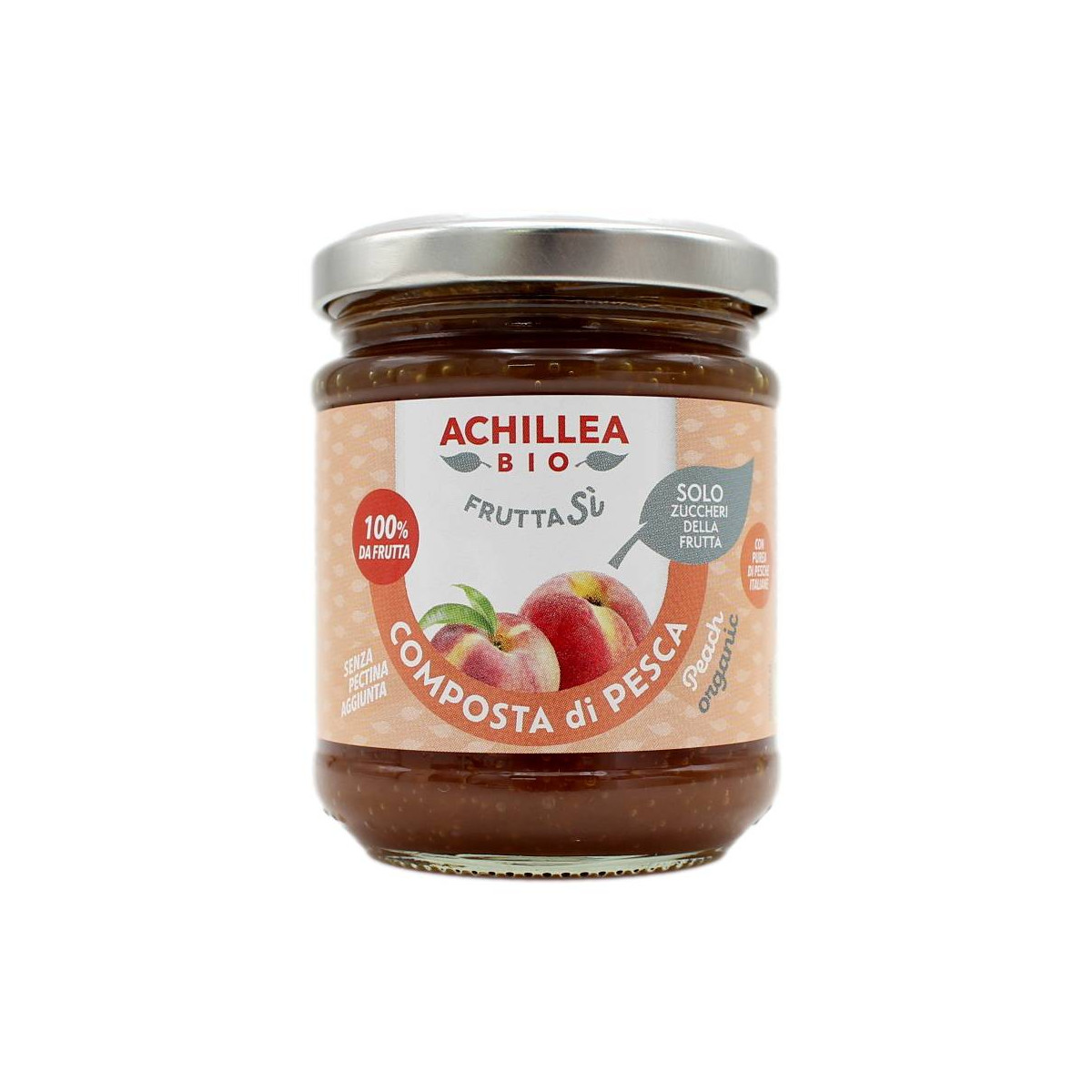 ACHILLEA BIO FRUTTA SI' COMPOSTA DI PESCA 220 GR