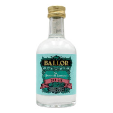 BALLOR DRY GIN CON BOTANICHE NATURALI 40% VOL. 50 ML