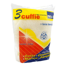 PARODI & PARODI CUFFIE PER LUCIDATRICE IN LANA LAVABILE 3 PZ