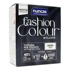 NUNCAS FASHION COLOUR MILANO TINTURA PER TESSUTI NERO 180 GR