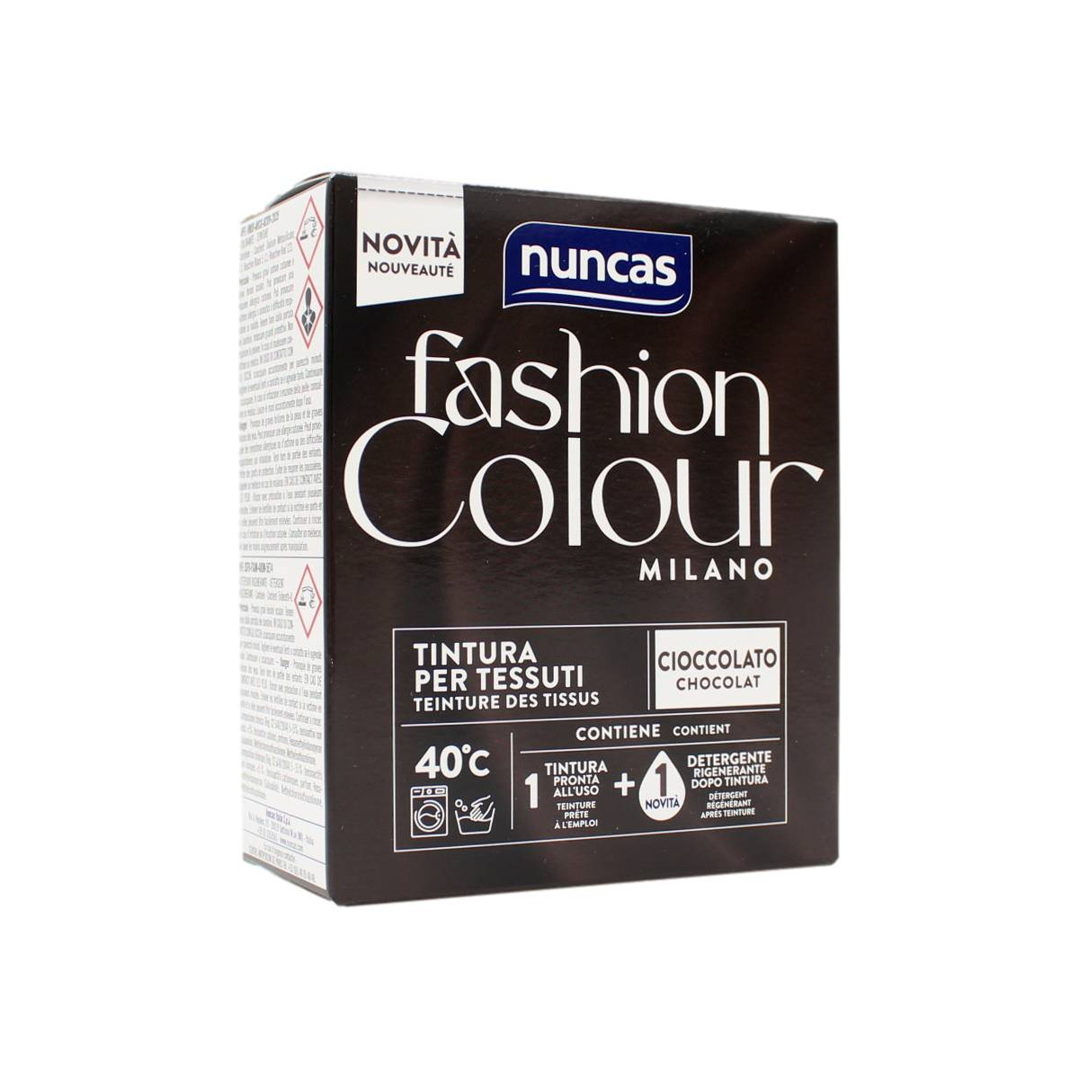 NUNCAS FASHION COLOUR MILANO TINTURA PER TESSUTI CIOCCOLATO 180 GR