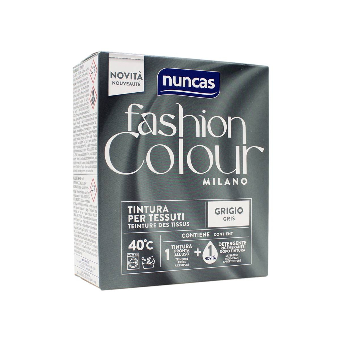 NUNCAS FASHION COLOUR MILANO TINTURA PER TESSUTI GRIGIO 180 GR