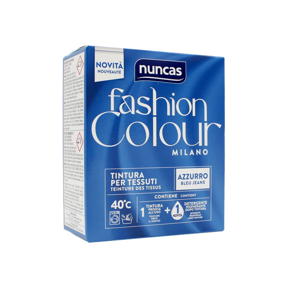 NUNCAS FASHION COLOUR MILANO TINTURA PER TESSUTI AZZURRO 180 GR
