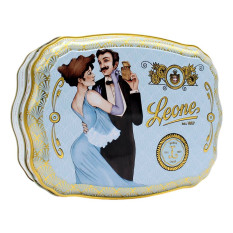 LEONE COFANETTO "LIBERTY" AZZURRO CON GELATINE DI FRUTTA 200 GR