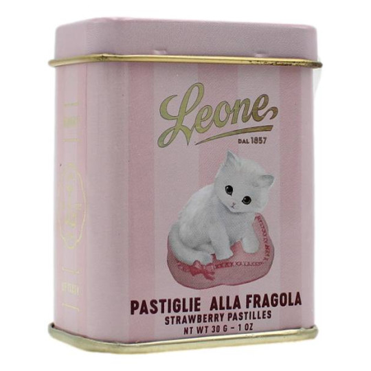 LEONE LATTINA "TENERI CUCCIOLI" CON PASTIGLIE ALLA FRAGOLA 30 GR