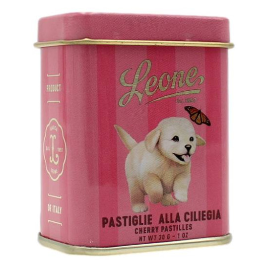 LEONE LATTINA "TENERI CUCCIOLI" CON PASTIGLIE ALLA CILIEGIA 30 GR