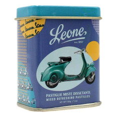 LEONE LATTINA "VESPA" VERDE CON PASTIGLIE MISTE DISSETANTI 30 GR