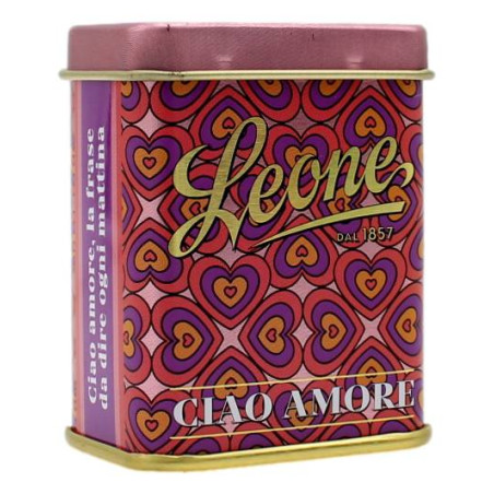 LEONE LATTINA "CIAO AMORE" CON PASTIGLIE MISTE DISSETANTI 30 GR