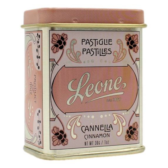 LEONE LATTINA "LE CLASSICHE" CON PASTIGLIE ALLA CANNELLA 30 GR